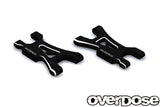 Overdose (#OD3846) ES Alum. Rear Suspension Arm Type-2 - Black