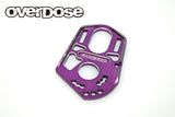 Overdose High Mount Motor Plate - Purple