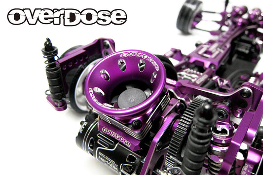 Overdose Alum. Funnel 30mm - Purple