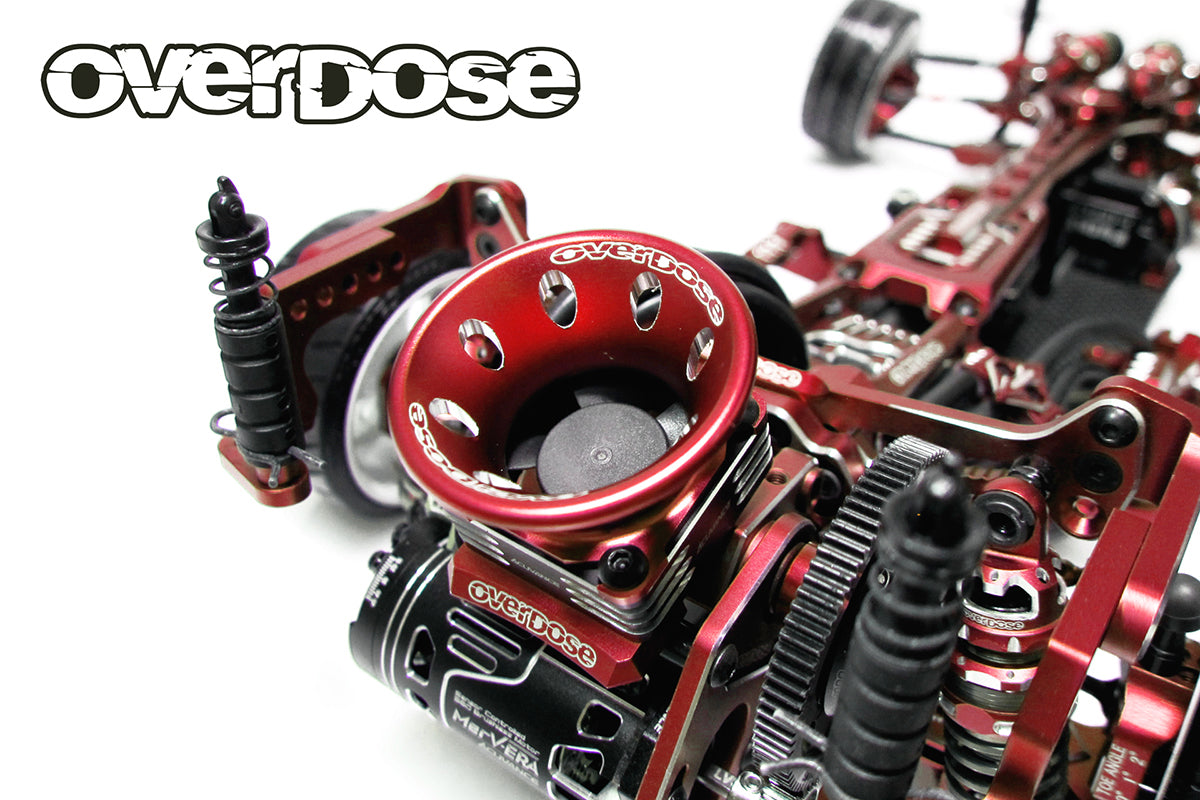 Overdose Alum. Funnel 30mm - Red
