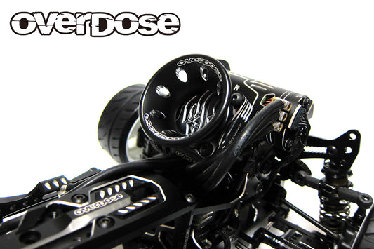 Overdose Alum. Funnel 30mm - Black