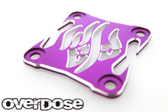 Overdose Alum. Cooling Fan Cover V2 30 x 30mm - Purple