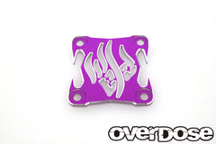 Overdose (#OD3970) Alum. Cooling Fan Cover V2 30 x 30mm - Purple
