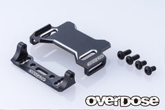 Overdose (#OD3976) JT Alum. Rear ESC Mount Type-2 - Black