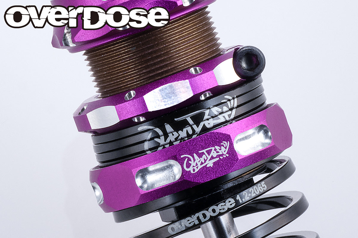 Overdose 4Edge Twin Spring φ1.2 20mm - Purple