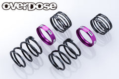 Overdose 4Edge Twin Spring φ1.2 20mm - Purple