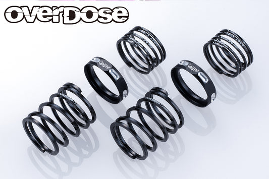 Overdose 4Edge Twin Spring φ1.2 20mm - Black