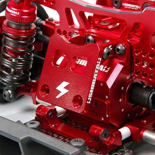 SHIBATA Alum. GRK Adjustable ESC Mount - Red
