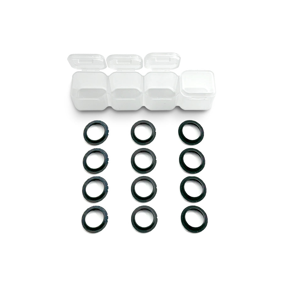 Rhino Racing & Team AD Shock Absorber Gaskets - Purple