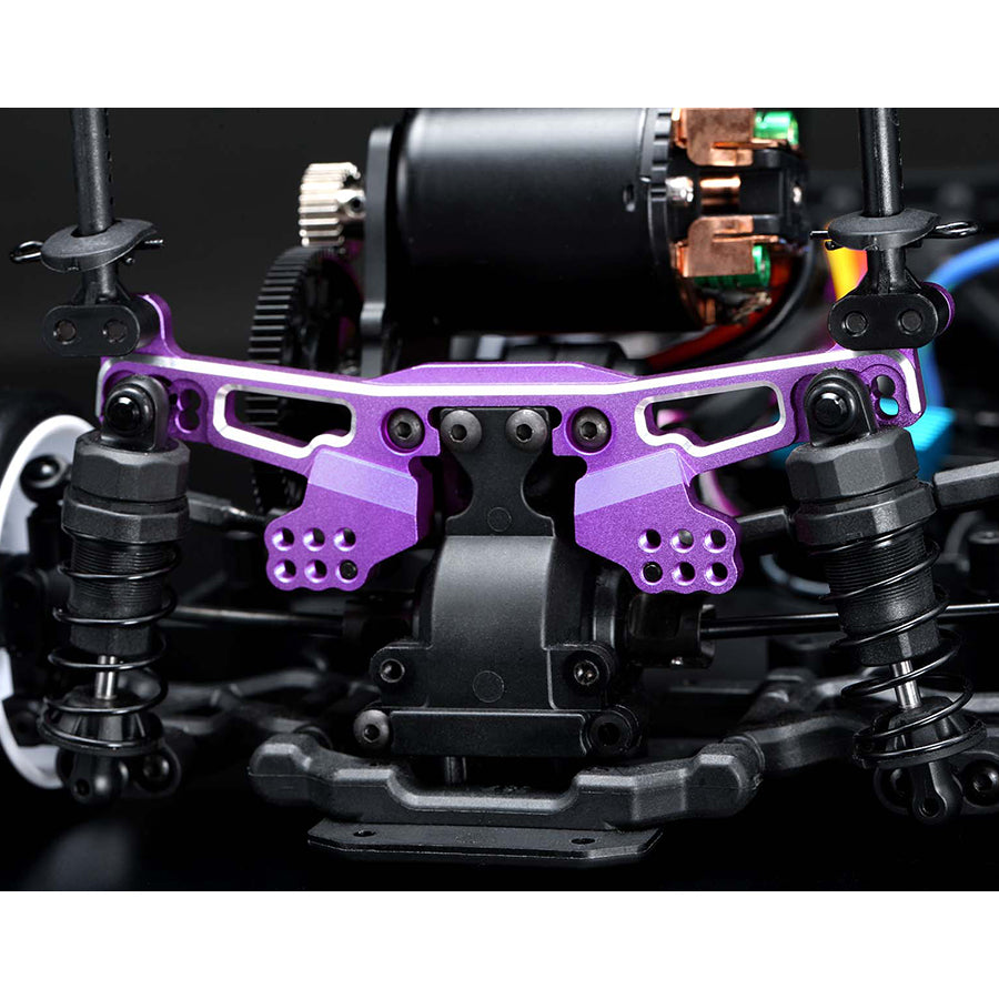 Yokomo Alum. Rear Shock Tower - Purple