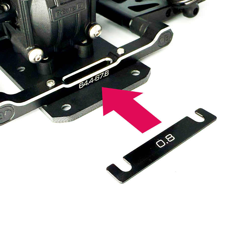 Rêve D Alum. Suspension Mount Spacers 0.5mm Rêve D Alum. Suspension Mount Spacers 0.5mm