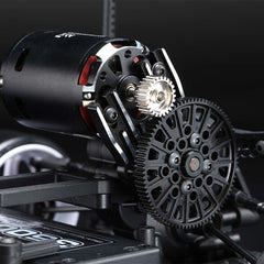 Yokomo RD/SD Alum. Heatsink Motor Mount - Black