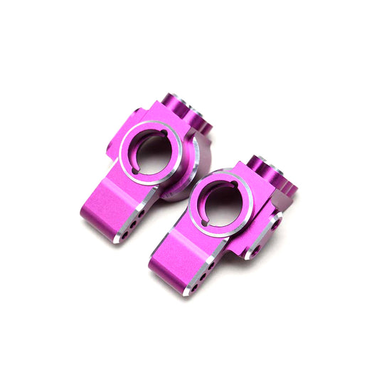 Yokomo (#RD-415ARP) Alum. Rear Hub Carrier - Purple