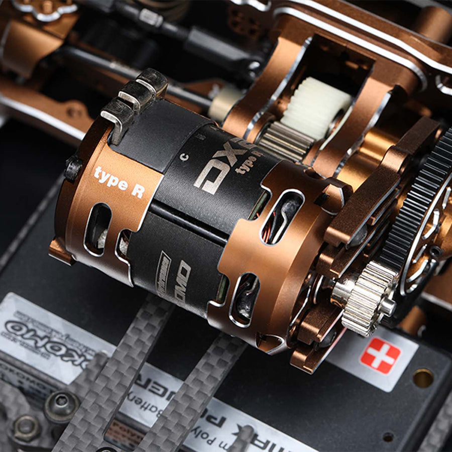 Yokomo RP DX2 Type-R Brushless Motor 13.5T - Bronze
