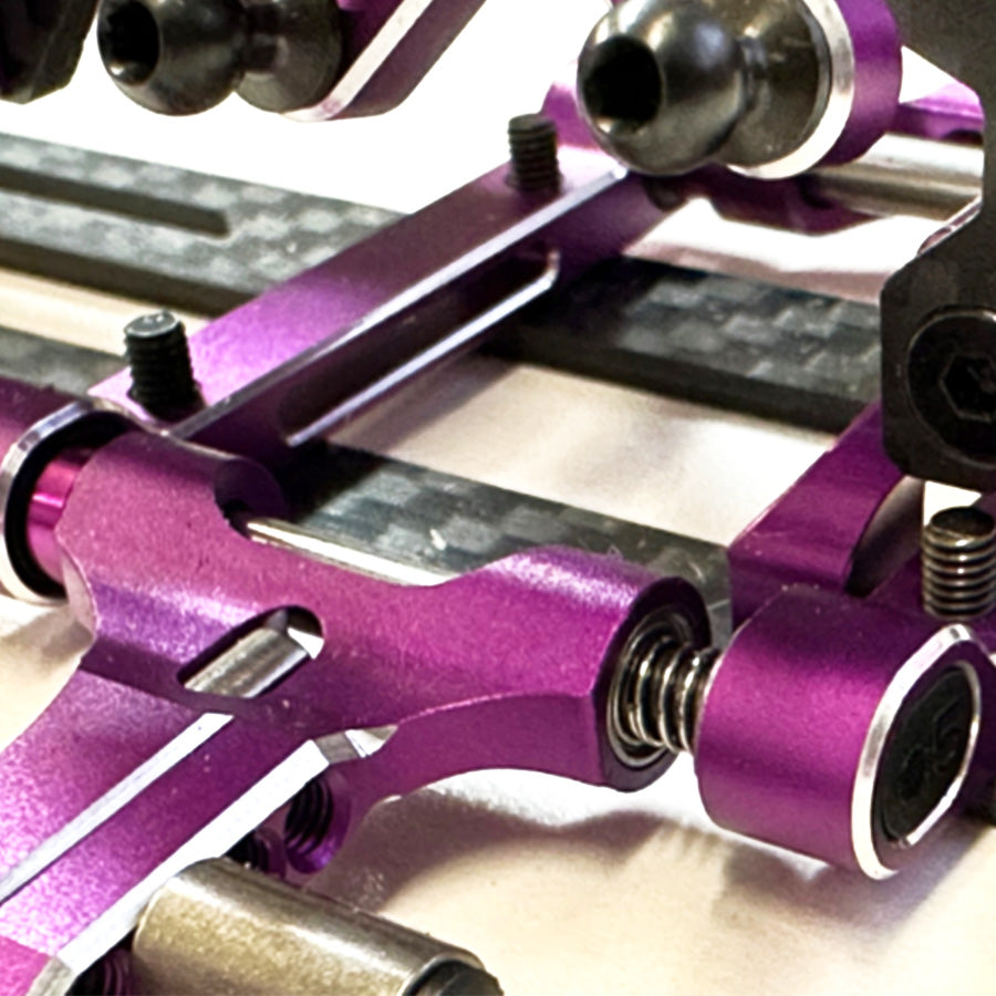 Rhino Racing SHARK Lower A Arm Set - Purple Rhino Racing SHARK Lower A Arm Set - Purple