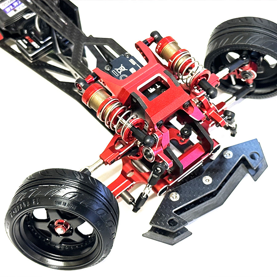 Rhino Racing SHARK Upper Arm Set - Red Rhino Racing SHARK Upper Arm Set - Red
