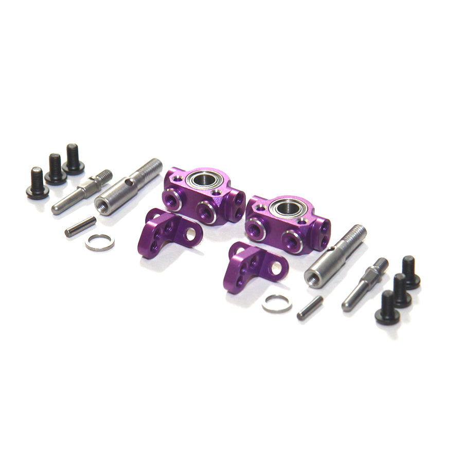 Rhino Racing (#RR-1400P) SHARK Front Steering Knuckle Set - Purple