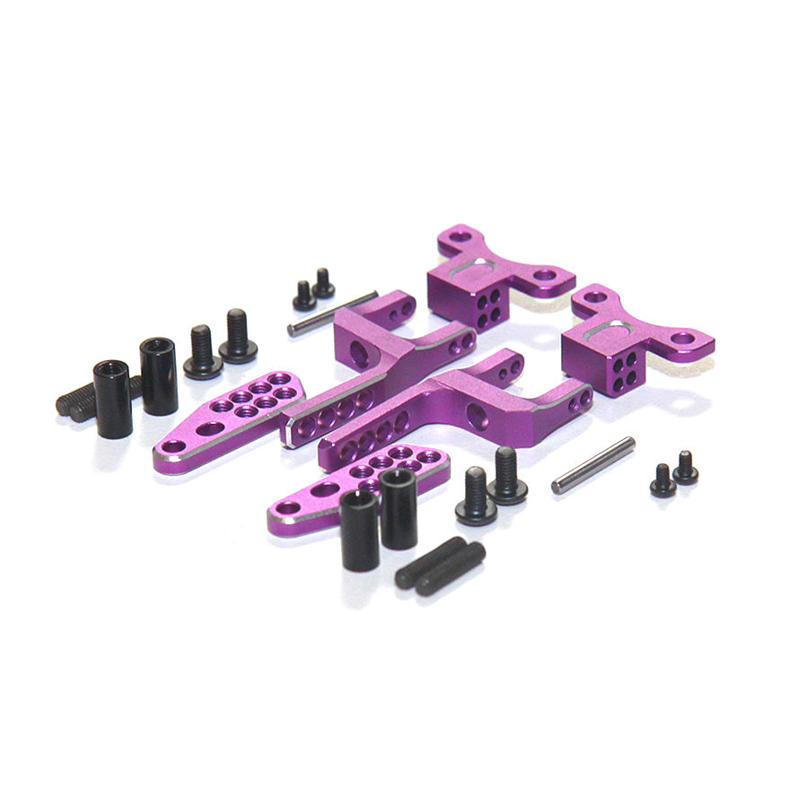 Rhino Racing SHARK Rear H Arm Adapter Set - Purple Rhino Racing SHARK Rear H Arm Adapter Set - Purple