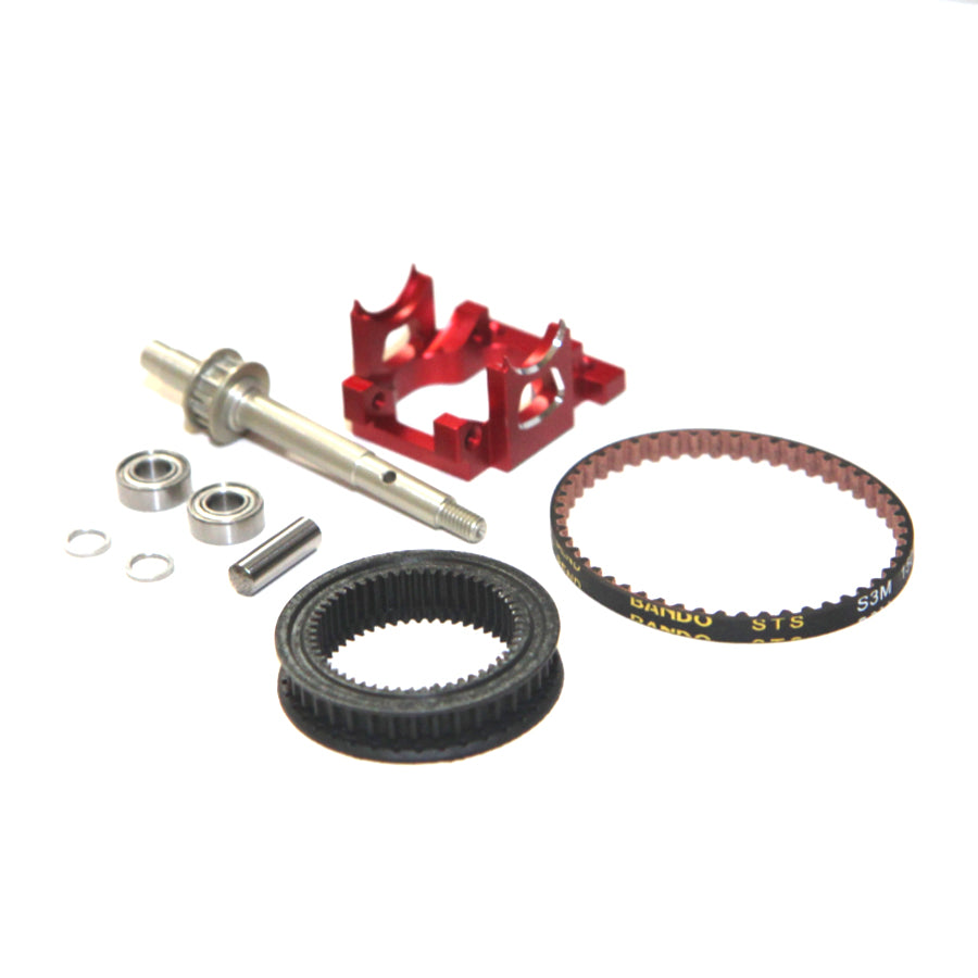 Rhino Racing SHARK Belt Drive Conversion Kit - Red Rhino Racing SHARK Belt Drive Conversion Kit - Red