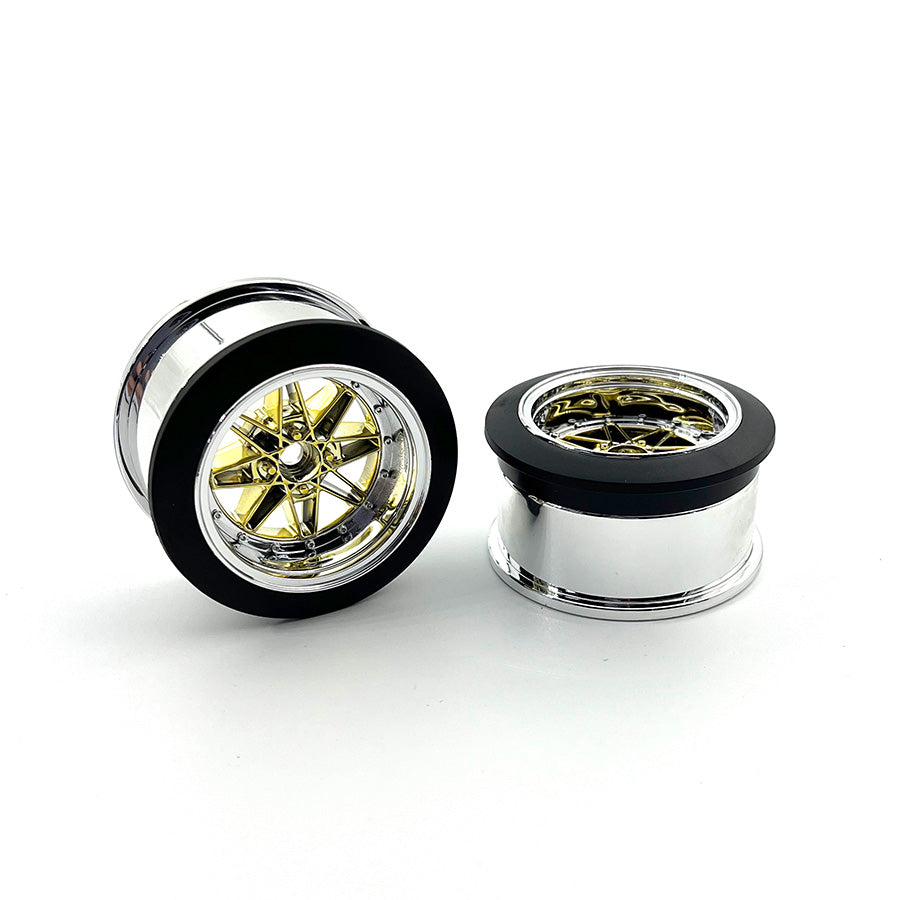 3Racing D5 Wheel Set - Chrome 3Racing D5 Wheel Set - Chrome