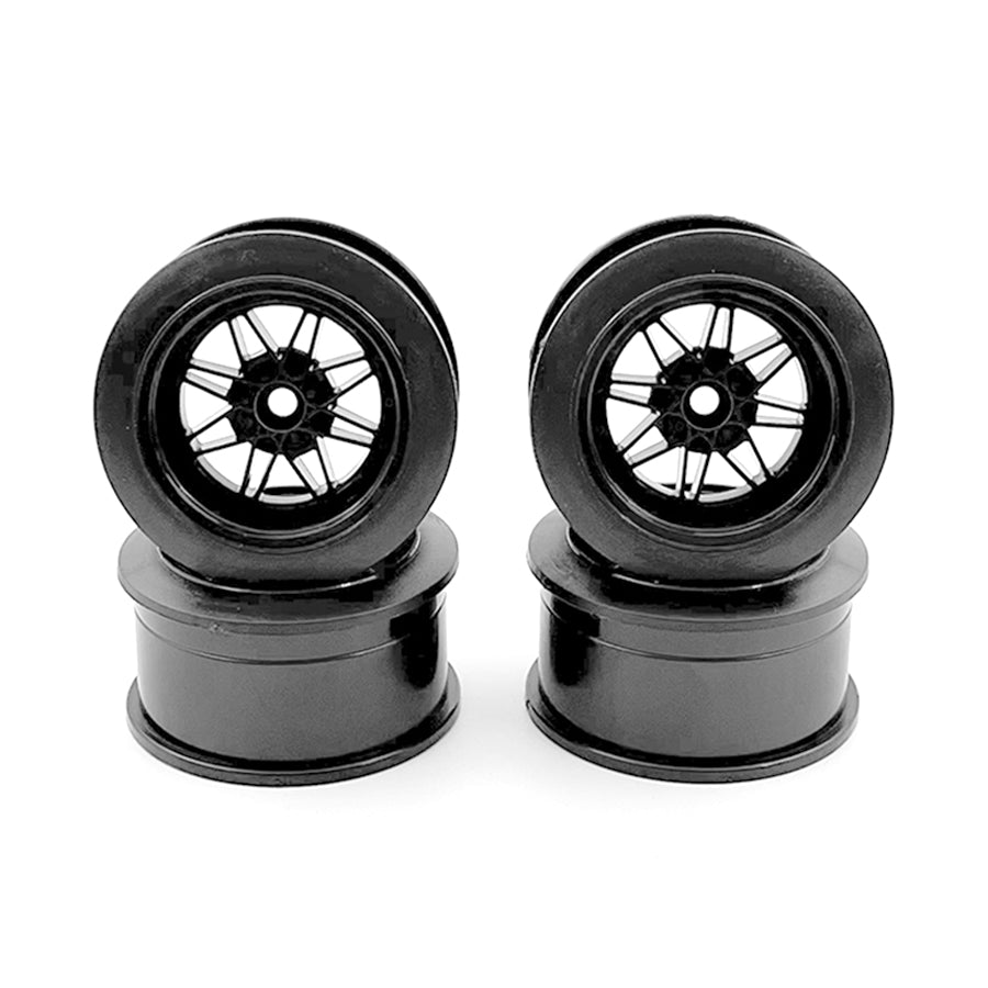 3Racing D5 Wheel Set - Black 3Racing D5 Wheel Set - Black