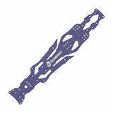 3Racing D6 Carbon Graphite Main Chassis - Blue