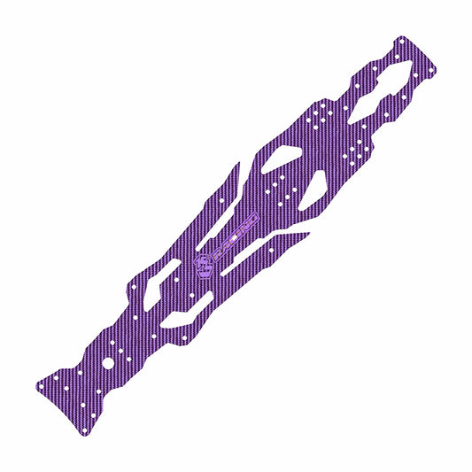 3Racing (#SAK-D603GA/PU) D6 Carbon Graphite Main Chassis - Purple
