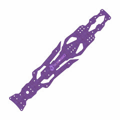 3Racing (#SAK-D603GA/PU) D6 Carbon Graphite Main Chassis - Purple
