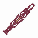 3Racing (#SAK-D603GA/RE) D6 Carbon Graphite Main Chassis - Red