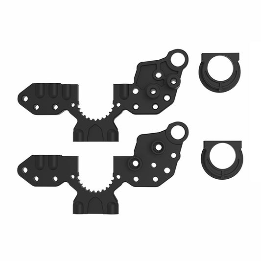 3Racing (#SAK-D626B) D6 Idler Rear Bulkhead