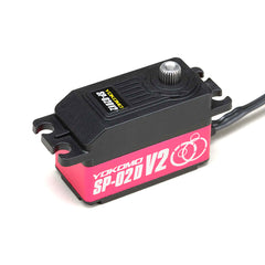 Yokomo (#SP-02DV2PI) SP02 Drift Spec. V2 Programmable Low Profile Digital Servo - Pink