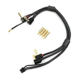 Yeah Racing (#WPT-0129) Right Angle Type Balance Charge Cable