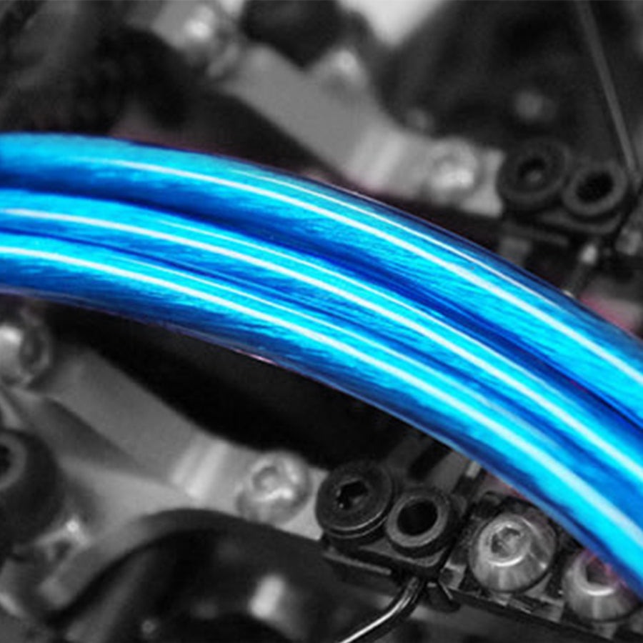 Yeah Racing 12AWG Transparent Wire - Blue