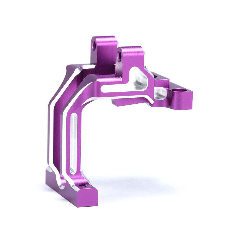 Yokomo (#Y2-302DPLA) Alum. Integrated Lightweight Front Bulkhead - Purple
