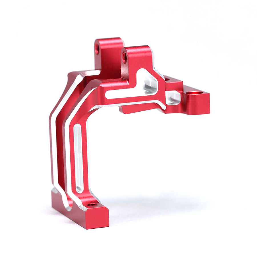 Yokomo (#Y2-302DRLA) Alum. Integrated Lightweight Front Bulkhead - Red