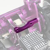 Yokomo Alum. Cooling Fan Stay - Purple