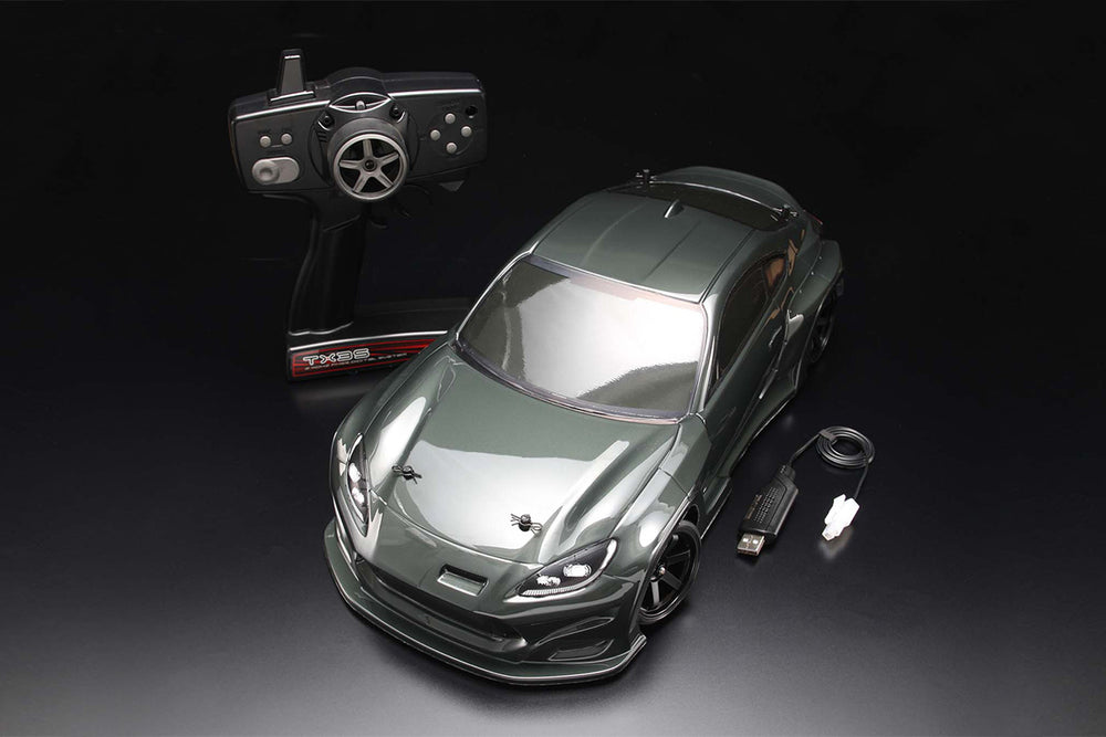 Yokomo (#DP-GR86RTRG) Drift Package PANDEM GR86 (Gunmetal) RTR - 1/10 On Road Ready to Run 2WD Drift Car