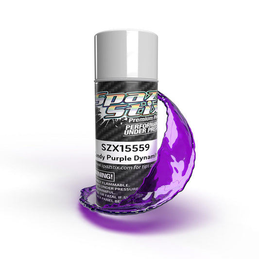 Spaz Stix (#SZX15559) Aerosol Spray Paint - Candy Purple Dynamite