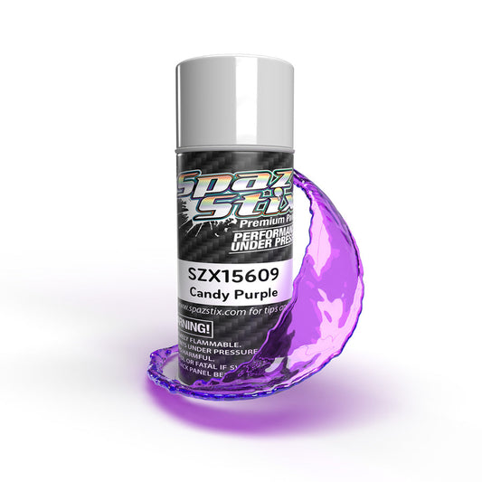 Spaz Stix (#SZX15609) Aerosol Spray Paint - Candy Purple