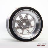Scale Dynamics V16D Hayashi Street Wheel - Aluminum Silver
