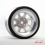 SD V16D Hayashi Street Wheel - Aluminum Silver