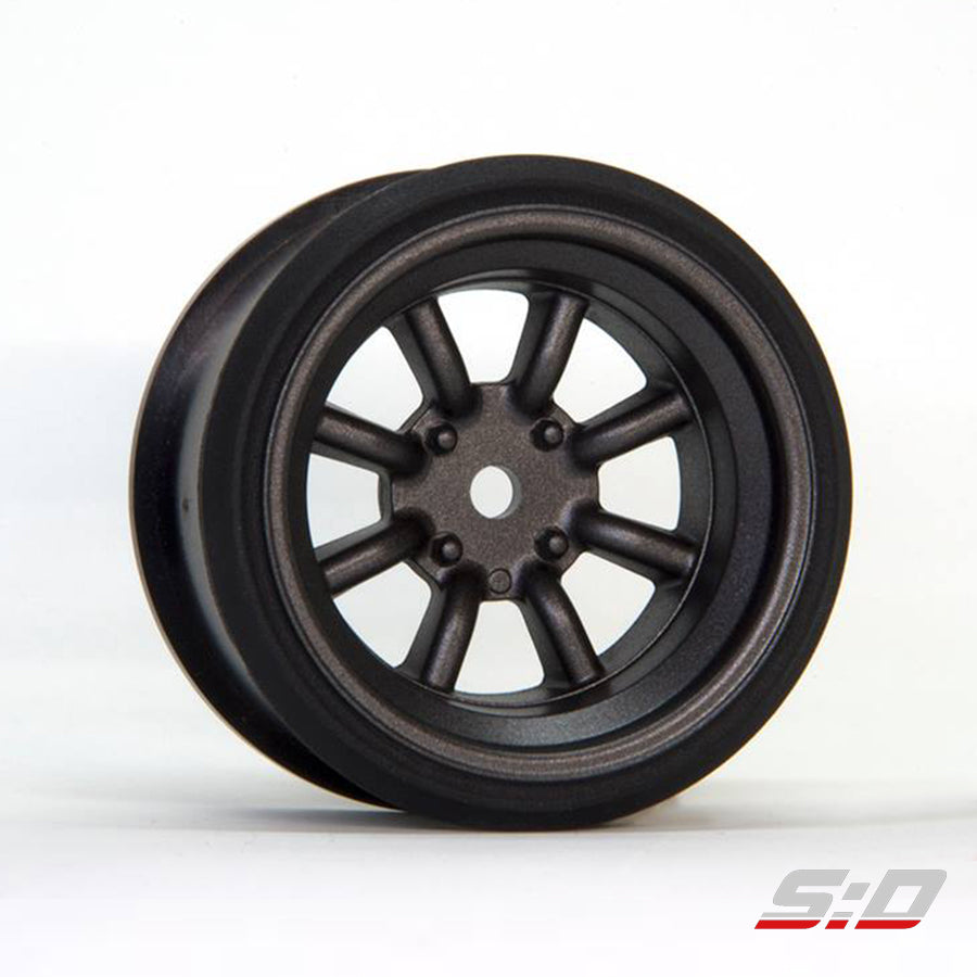 Scale Dynamics V16D RS Watanabe Wheel - Gun Metallic