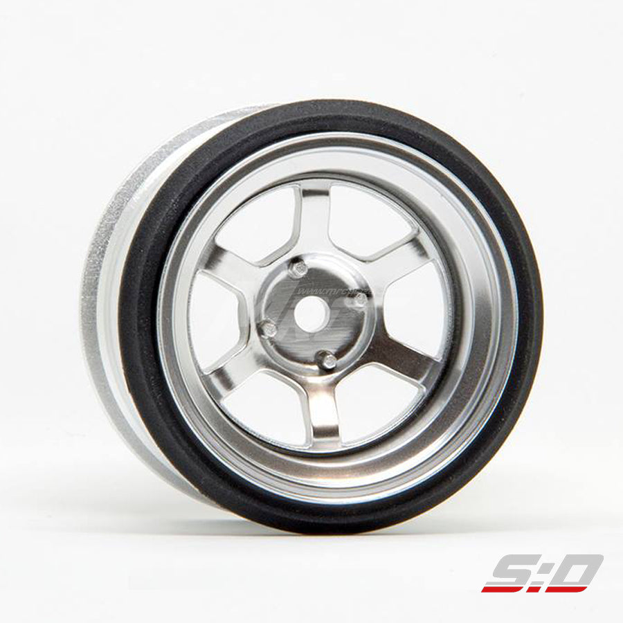 Scale Dynamics V16D 6 Spoke - Aluminum Silver