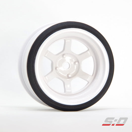 Scale Dynamics V16D 6 Spoke - Painted White