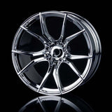 MST FX Offset +8 Wheel Set - Silver