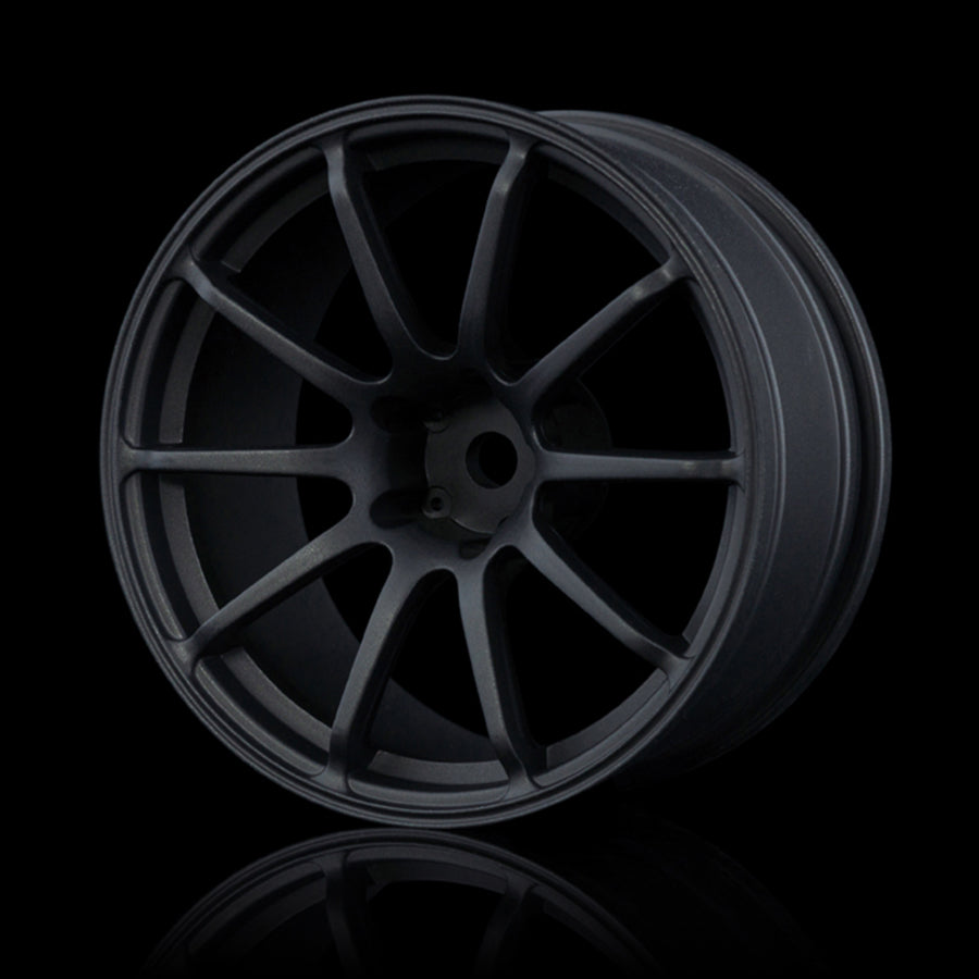 MST RS II Offset +7 Wheel Set - Flat Black