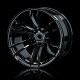 MST TSP Offset +7 Wheel Set - Silver Black