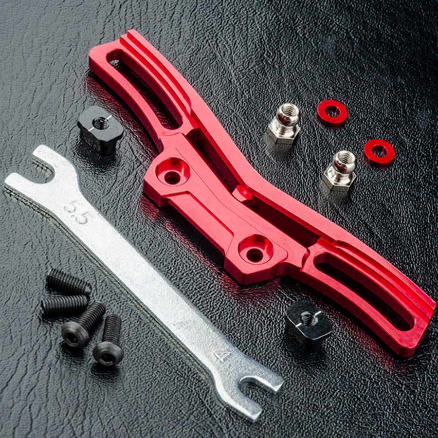 MST (#210577R) RMX 2.0 Alum. Front Damper Stay - Red
