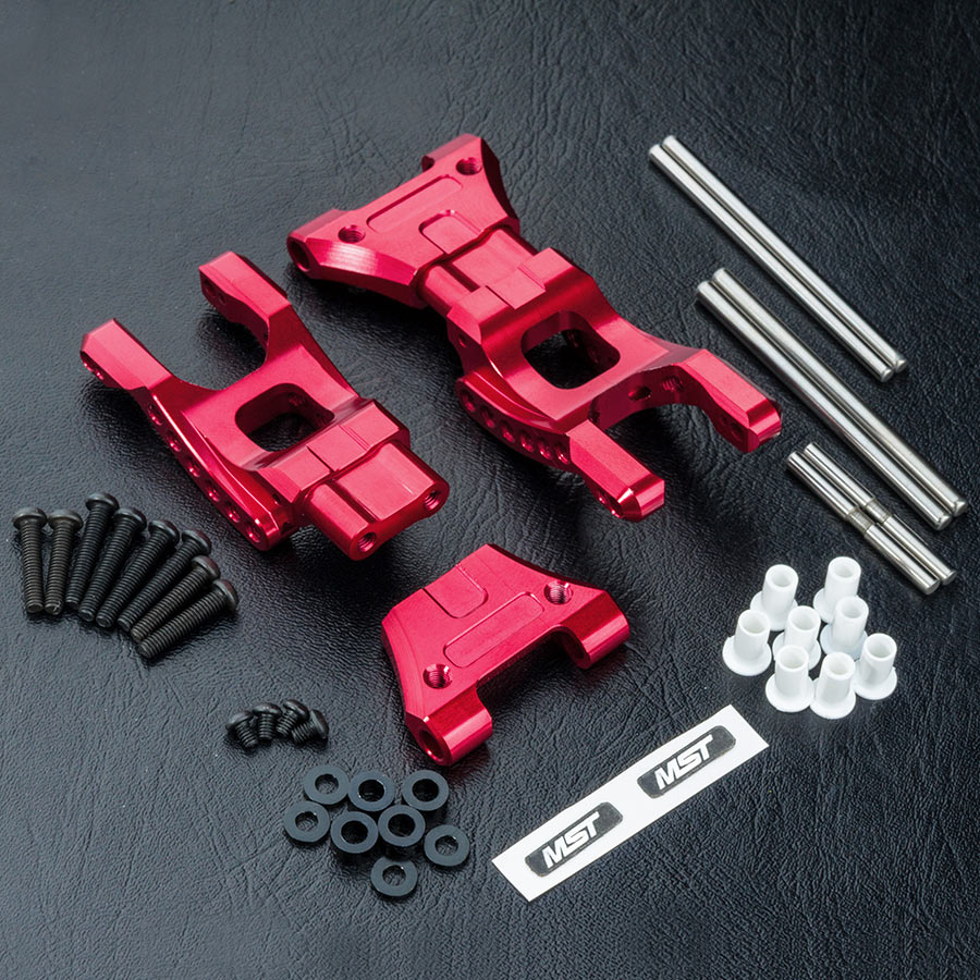 MST MB Alum. Rear Lower Arm Set - Red MST MB Alum. Rear Lower Arm Set - Red