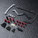 MST RMX/RRX RS Carbon Short Battery Holder Set - Red